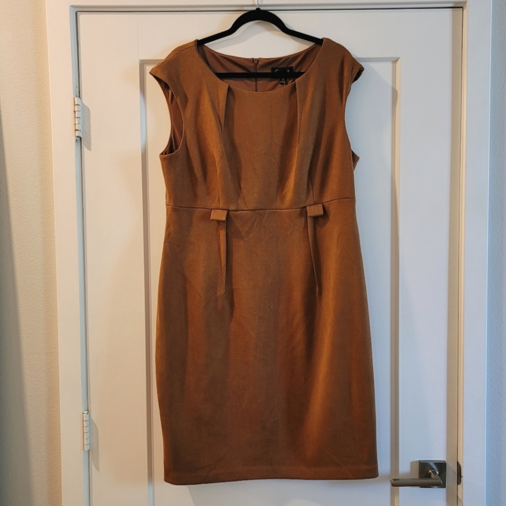 NWT Faux Suade Dress size 16